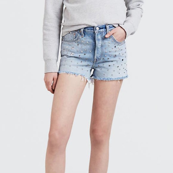 Levi's Pants - Levis Premium 501 Asteroid Cut Off Jean Shorts